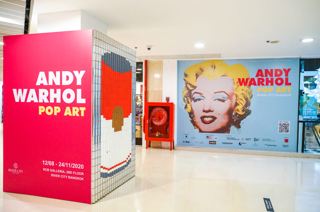 バンコクでは初めてのウォーホル回顧展 Andy Warhol Pop Art Dii Bangkok